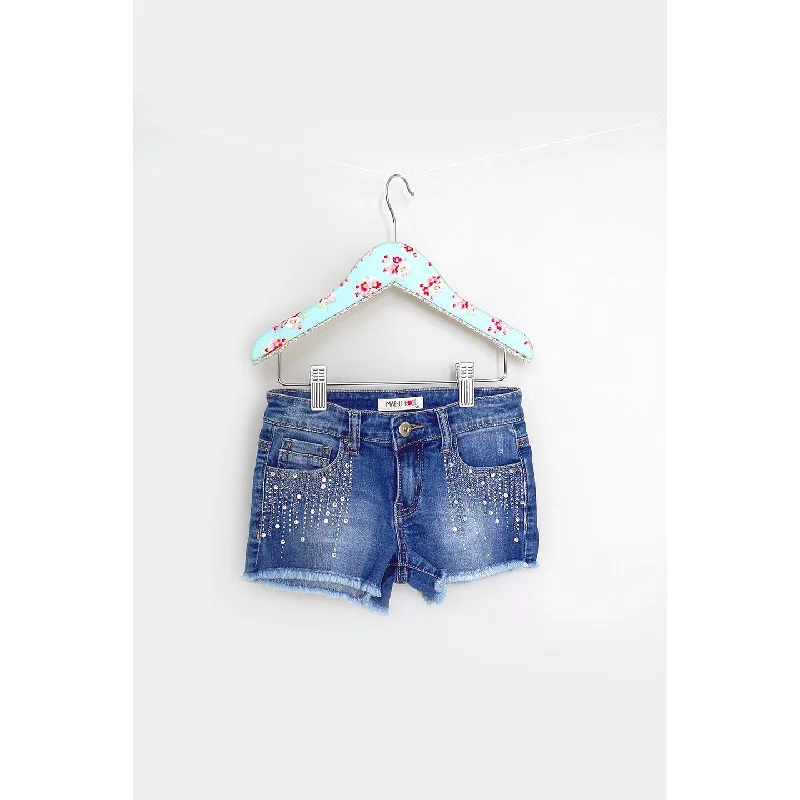 Maeli Rose Denim Shorts Trendy Denim Skirt