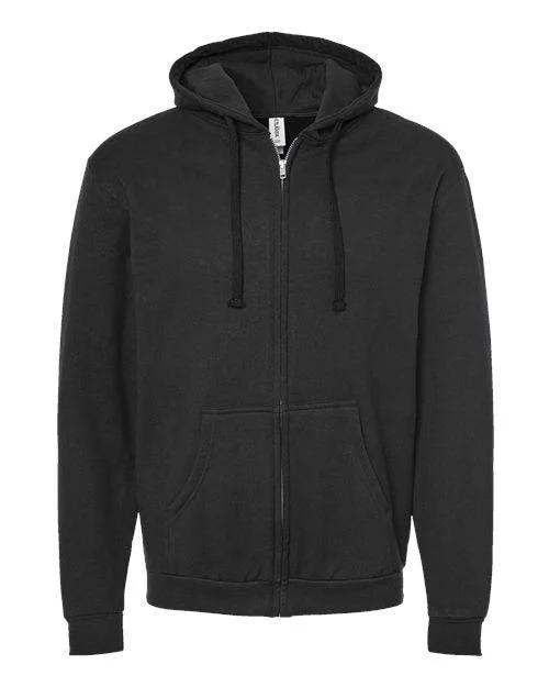 Tultex Full-Zip Hooded Sweatshirt 331 Hoodies for Streetwear