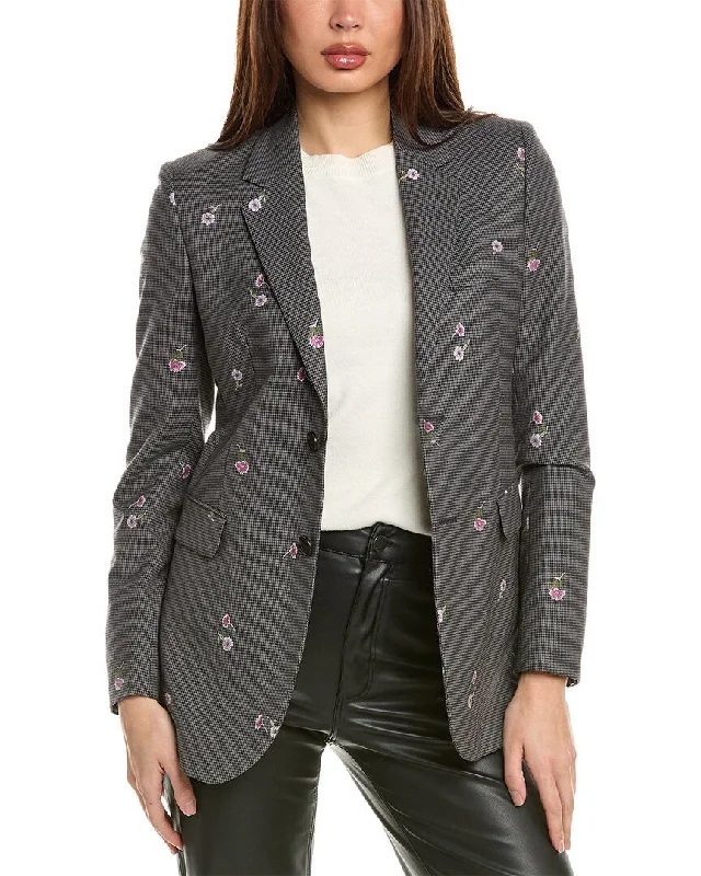 RED Valentino Wool-Blend Jacket Modern Work Blazer