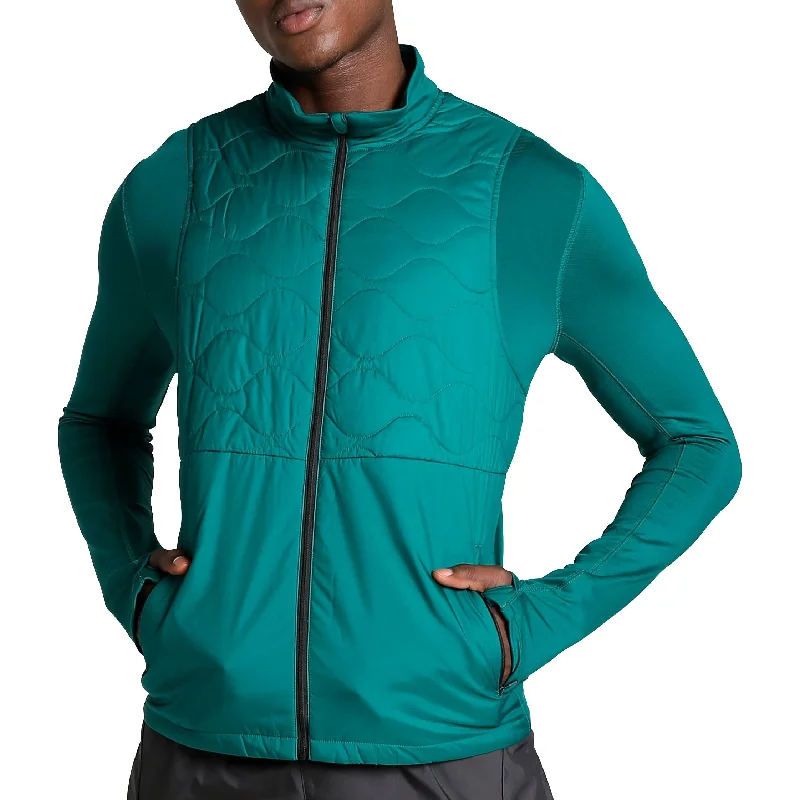 Puma Cloudspun WRMBL Mens Running Jacket - Green Women's oversized jackets