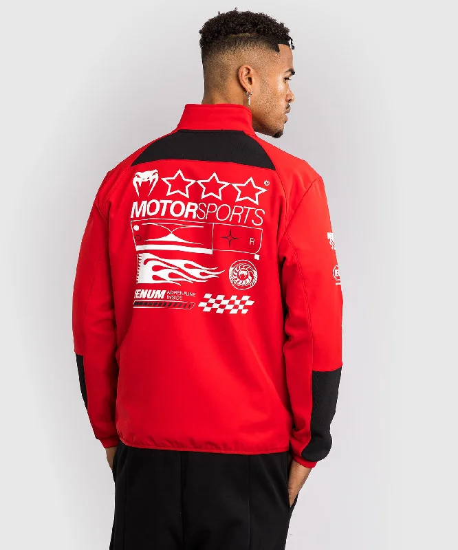 Venum Motorsport Softshell Jacket - Racer Red Women's streetwear jackets