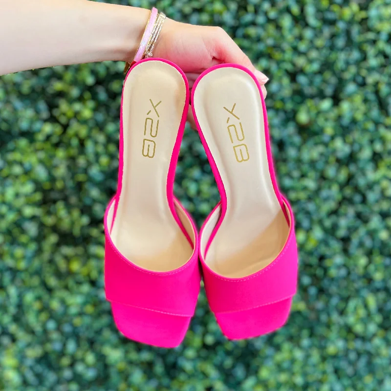 Lindsey Bold Upper Mule Heel - FINAL SALE