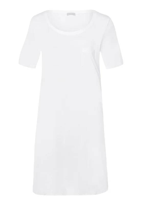 Cotton Deluxe Short Sleeve Bigshirt | White 77953-101 Camisole pajama sets