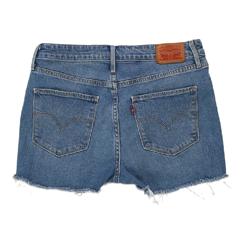 721 Levis Denim Shorts - 30W UK 10 Blue Cotton Thermal insulation sweaters