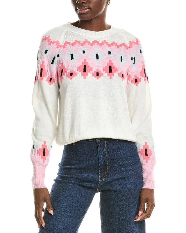 Brodie Cashmere Wool & Cashmere-Blend Pastel Fairisle Jumper Columbia sweaters