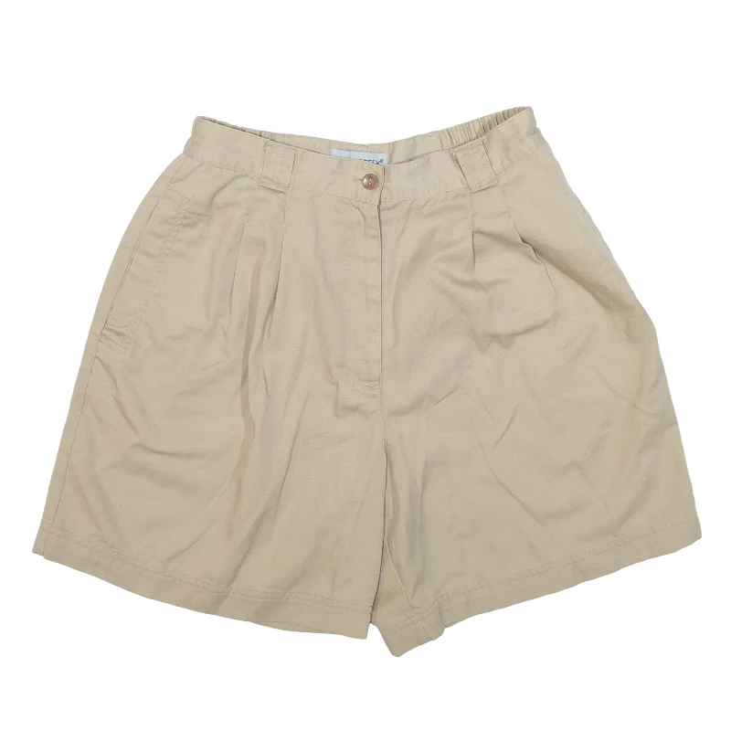 CABIN CREEK Casual Shorts Beige Relaxed Womens XXS W26 Elegant sweaters