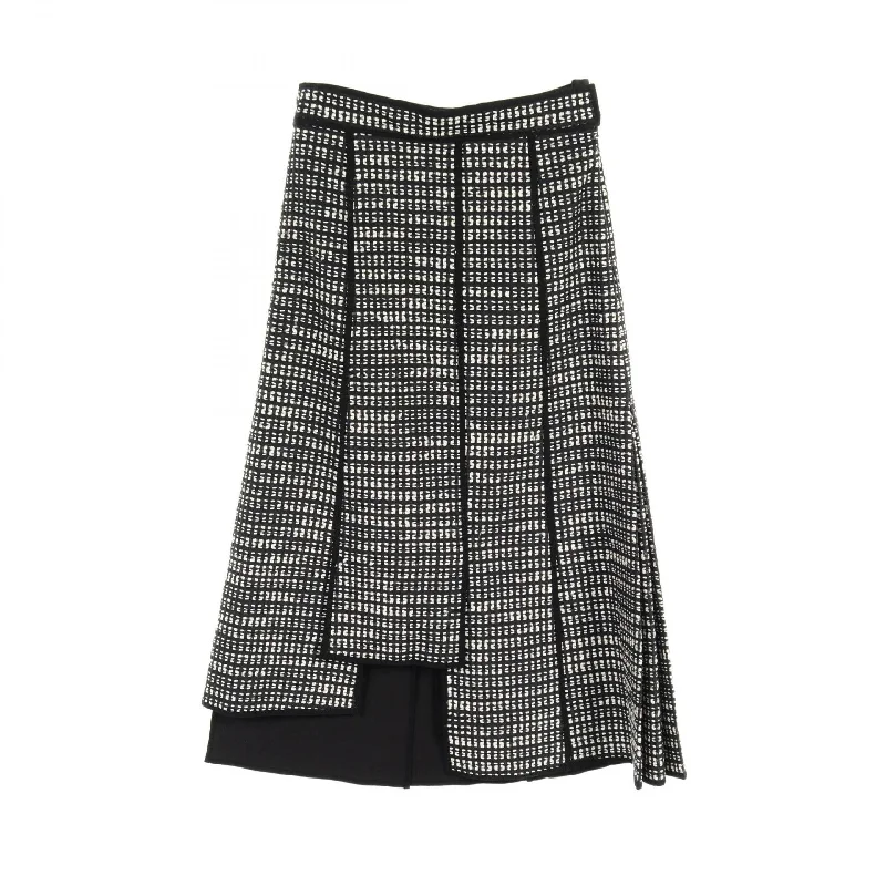 ADORE Monotone Jacquard Skirt Polyester Leather unclassified skirts