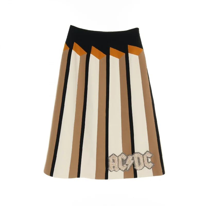 Gucci Wool Silk Skirt for Women Engagement unclassified skirts