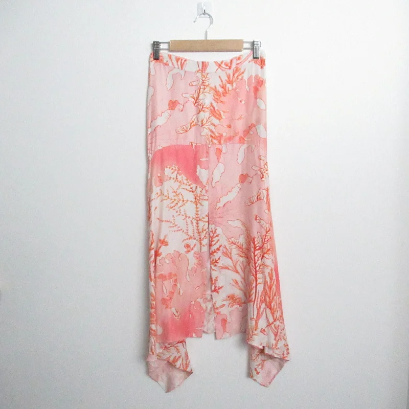 Stella McCartney Silk Skirt Pink Monochrome unclassified skirts