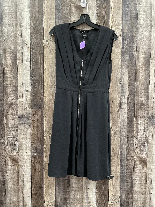 Black Dress Casual Midi H&m, Size M (10) Best midi dresses for date night