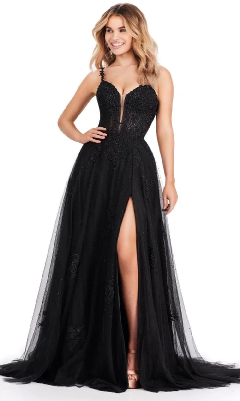 Ashley Lauren 11558 - Sweetheart Applique Prom Dress Cotton unclassified dresses