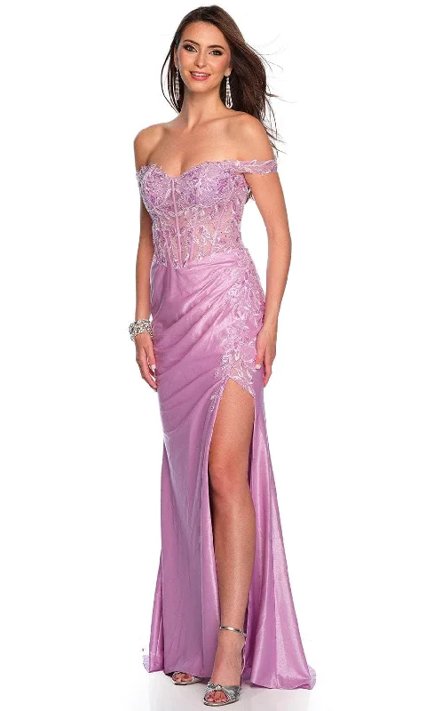 Dave & Johnny 11240 - Sweetheart Illusion Corset Prom Gown Holiday unclassified dresses