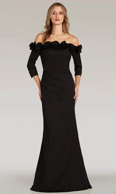 Gia Franco 12272 - Quarter Sleeve Evening Dress Knitted unclassified dresses