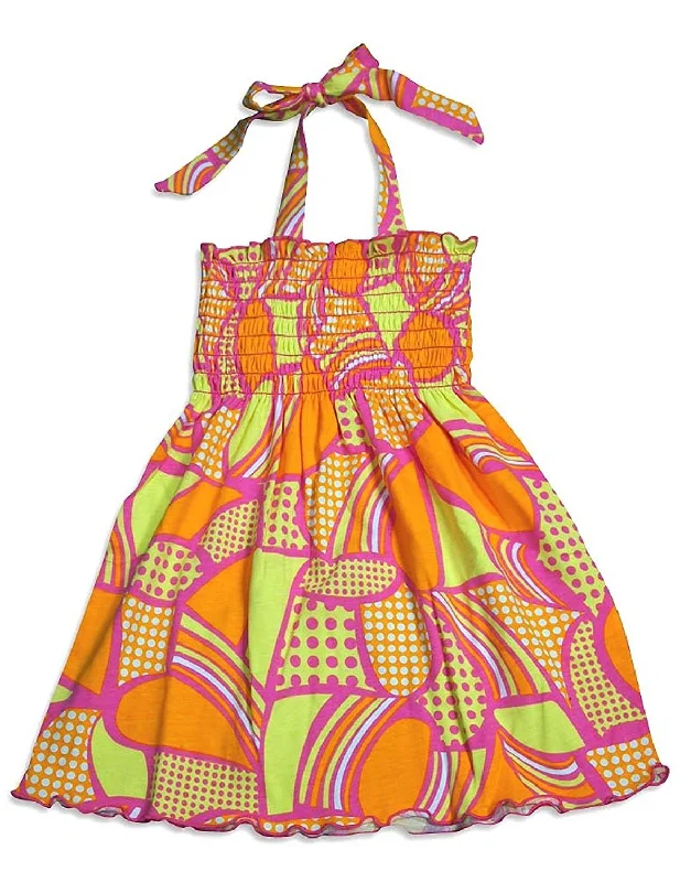 Girlfriends by Anita G - Little Girls Halter Sundress Off-shoulder unclassified dresses