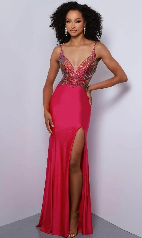 Johnathan Kayne 2869 - Sleeveless Cutout Evening Dress Petite unclassified dresses