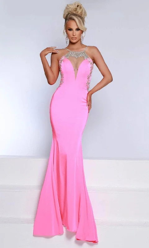 Johnathan Kayne 2918 - Cutout Back Mermaid Prom Dress Comfortable unclassified dresses