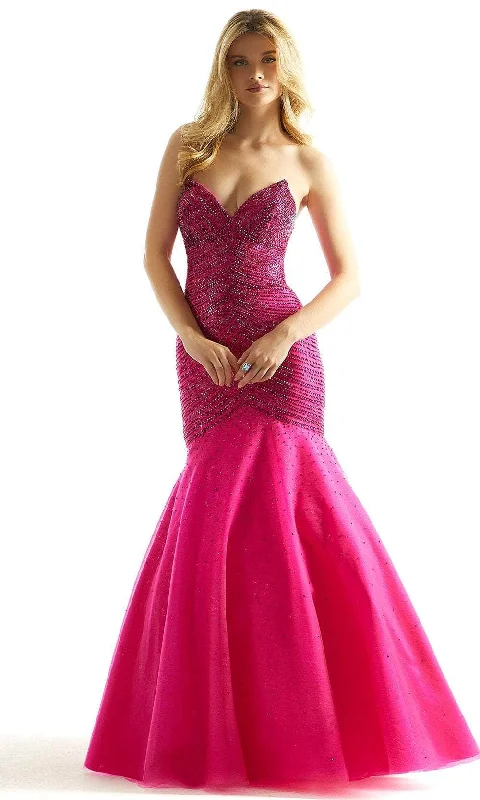 Mori Lee 49029 - Strapless Bejeweled Prom Dress Sexy unclassified dresses