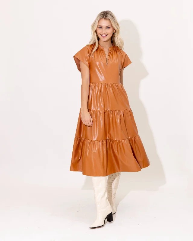 Pippa Dress Caramel Date night unclassified dresses