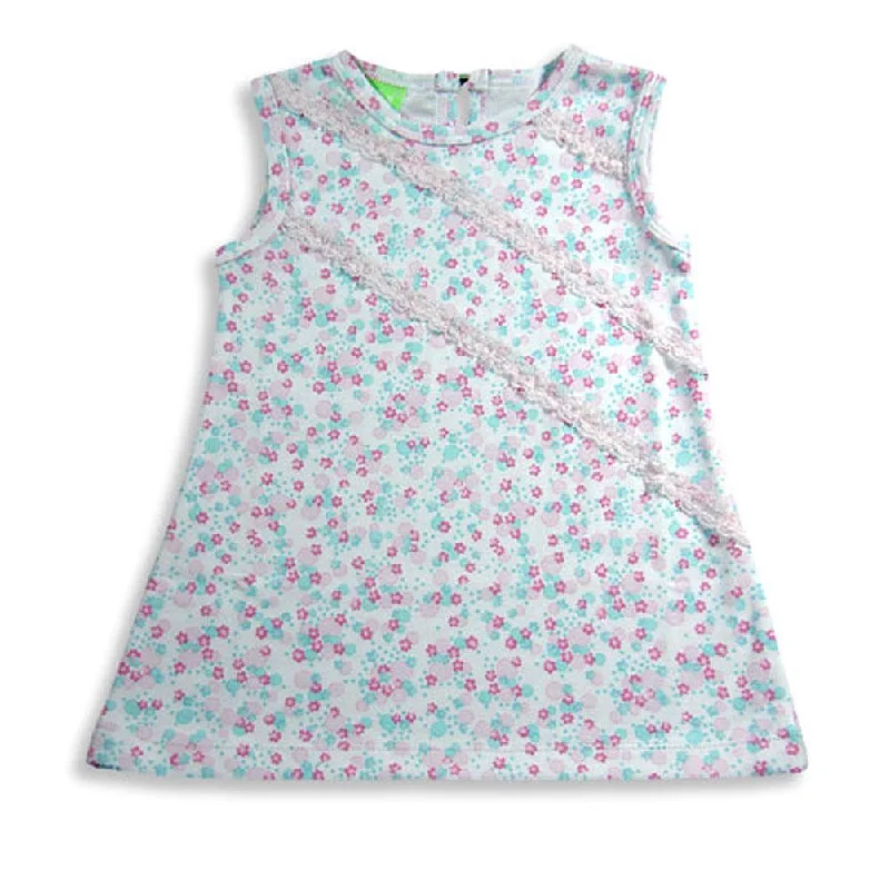 SLEEVELESS FLOWER PINK