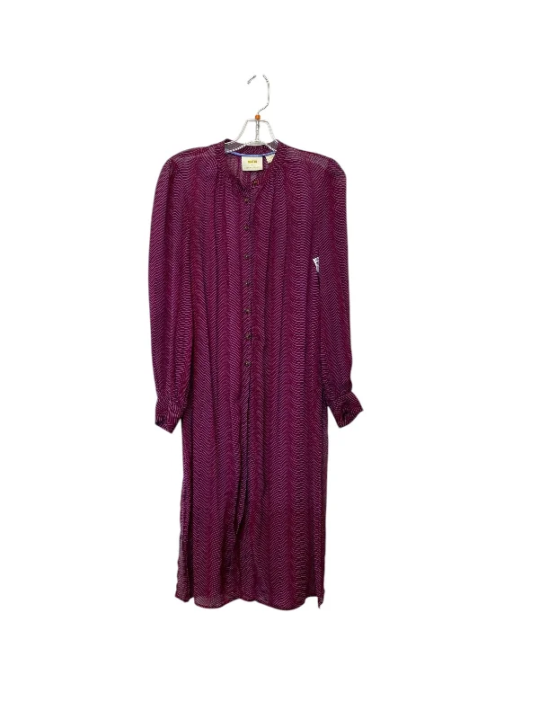 Dress Casual Maxi By Maeve In Purple, Size: 4 Elegant Maxi Look