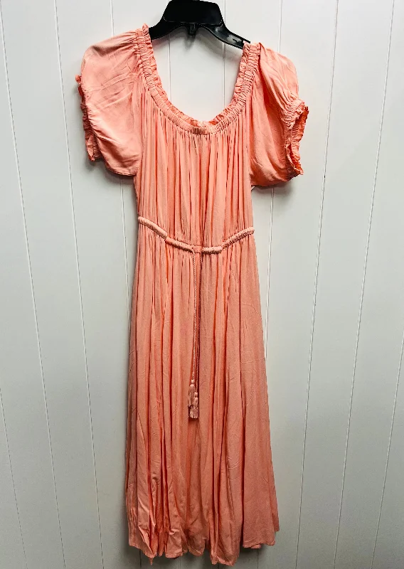 Dress Casual Maxi By Torrid In Peach, Size: L Elegant Maxi Look