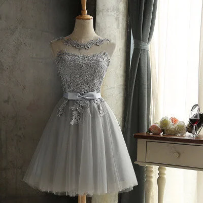 Patchwork Lace Bridemaid Skater Dress Lace Dress Set